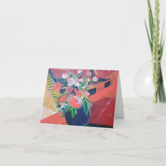 Cartão De Agradecimento Meu Pote de cache azul