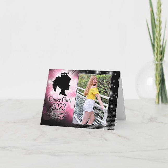 Cartão De Agradecimento Miss abril de 2023 (Frente)