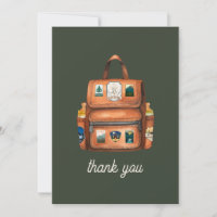 Mochila da Aventura + Chá de fraldas Verde de Garr
