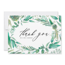 Moldura de verde e suculentas em aquarela para cas