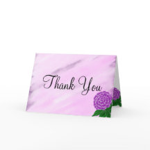 Monograma de casamento em aquarela floral violeta