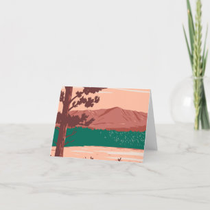 Cartão De Agradecimento Monte Katahdin