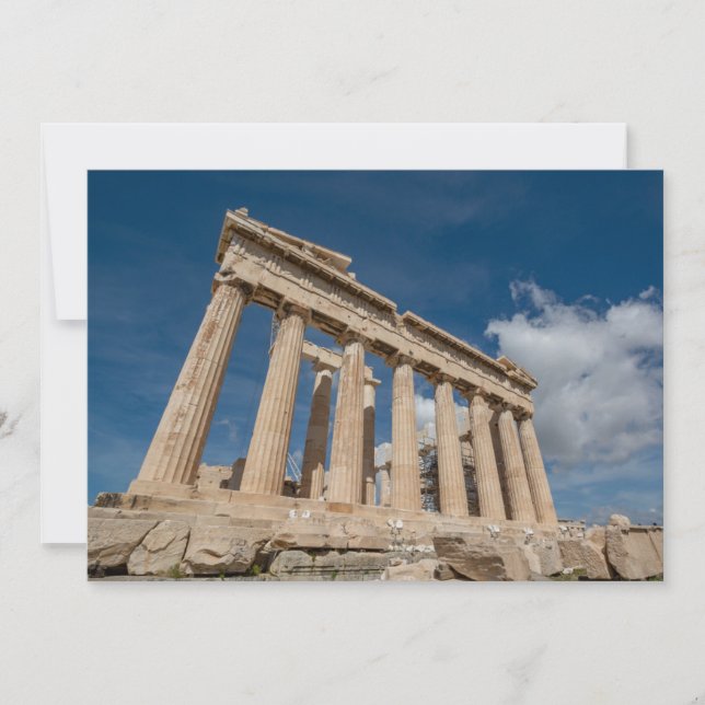 Cartão De Agradecimento Monuments | The Parthenon, Greece (Frente)