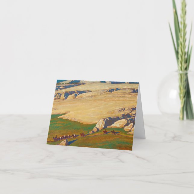 Cartão De Agradecimento Moraine e meadow, Sierra Nevada, Califórnia (Frente)