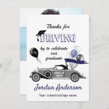 Movimentação De Carro Retro Engraçado Por Obrigado