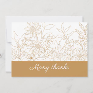 Cartão de agradecimento Muito Obrigado