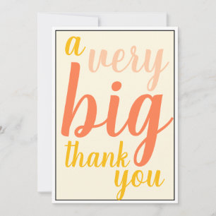 Cartão De Agradecimento Muito obrigado Chefe ou Funcionarios.