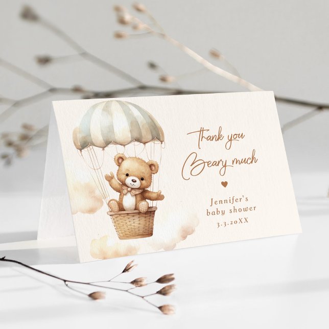 Cartão De Agradecimento Muito obrigado. Podemos esperar obrigado (Criador carregado)