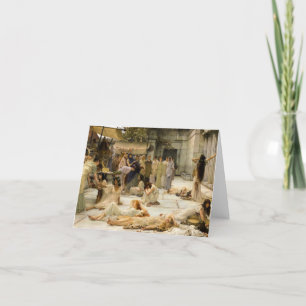 Cartão De Agradecimento Mulheres de Amphissa por Lawrence Alma-Tadema