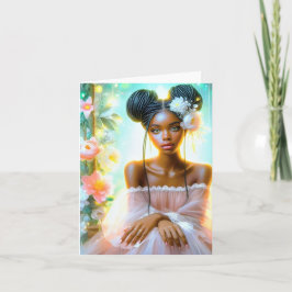 Cartão De Agradecimento Murmure d'Élégance, carte pour tous