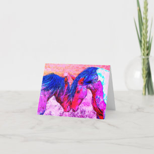 Cartão De Agradecimento Mustangs