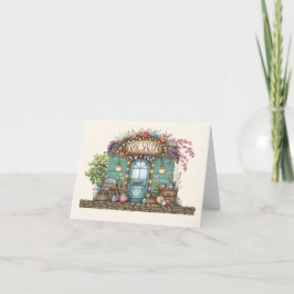 Cartão De Agradecimento Nail Salon Note Card ou Obrigado