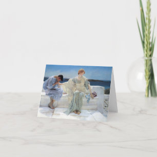 Cartão De Agradecimento Não Me Pergunte Mais de Alma Tadema Casamento