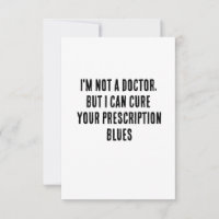 Não sou médico, mas posso curar sua prescrição