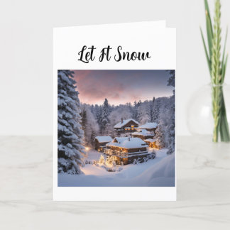 Cartão De Agradecimento Natal