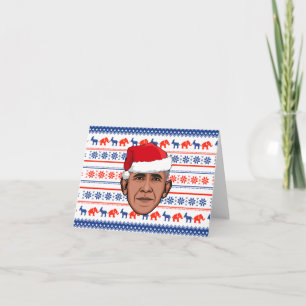 CARTÃO DE AGRADECIMENTO NATAL BARACK OBAMA
