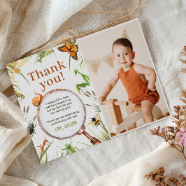 Cartão De Agradecimento Nature Insect Insetos Festa de aniversário Foto