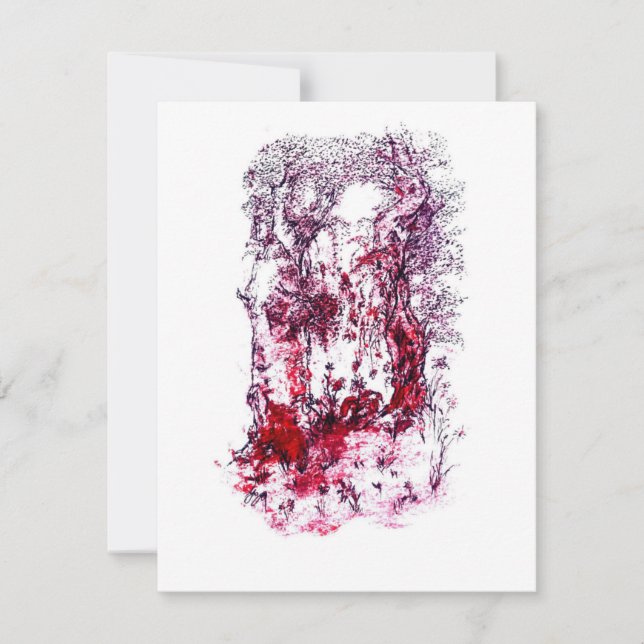 Cartão De Agradecimento Natureza (Frente)