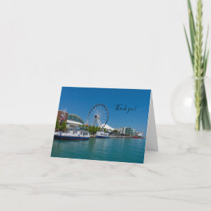 Cartão de Agradecimento Navy Pier