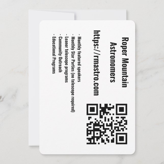 Cartão De Agradecimento Nebulosa do tronco dos elefantes dos promocionais (Verso)