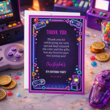 Neon Glow Jogos de Arcade Retrô 8º Aniversário