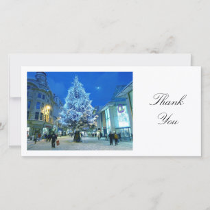 Cartão De Agradecimento Neve em Cardiff - Obrigado