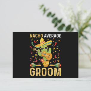 Cartão De Agradecimento Noivo Médio Mexicano Marido Cinco De Mayo Nacho