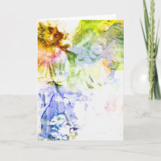 Cartão De Agradecimento Notecard de Ocasião de Anjo
