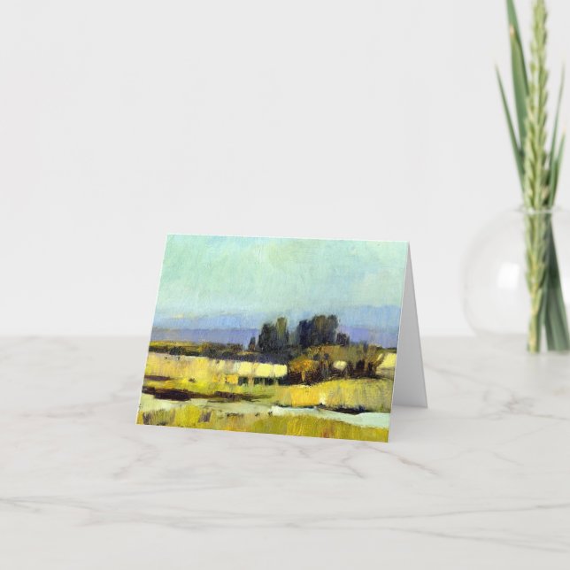 Cartão De Agradecimento Notecard dobrado clássico (Frente)