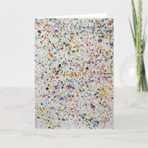 NOTECARD DOBRADO - CONFETTI BRANCO