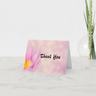 Cartão De Agradecimento Notecard Lotus All Occasion