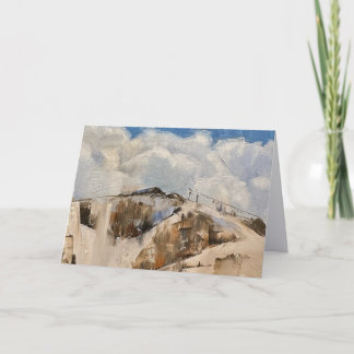 Cartão De Agradecimento Notecard of Steamboat Springs Ski Lift