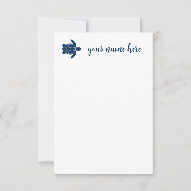 Cartão De Agradecimento Noteclados personalizados (Frente)