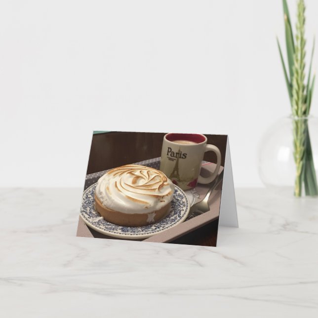 CARTÃO DE AGRADECIMENTO NOTÉCNICA DOBRADA - TARTELETTE AU CITRON (Frente)