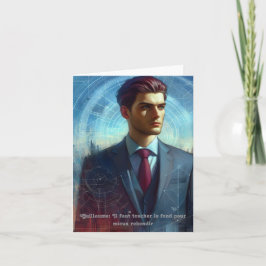 Cartão De Agradecimento Nouveau Jour, Nouvelle Force, carte pour tous