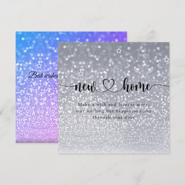 Cartão De Agradecimento Nova Placa Mínima De Aquecimento Doméstico (Frente/Verso)