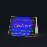 Cartão De Agradecimento NOVINO Manyways a Thankyou - obrigado<br><div class="desc">NOVINO Manyways Thankyou - ao obrigado você naveen zazzlelis gratos felizes da acção de graças do thanksdad do thanksmom do joshi do nevin do navin</div>
