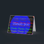 Cartão De Agradecimento NOVINO Manyways a Thankyou - obrigado<br><div class="desc">NOVINO Manyways Thankyou - ao obrigado você naveen zazzlelis gratos felizes da acção de graças do thanksdad do thanksmom do joshi do nevin do navin</div>