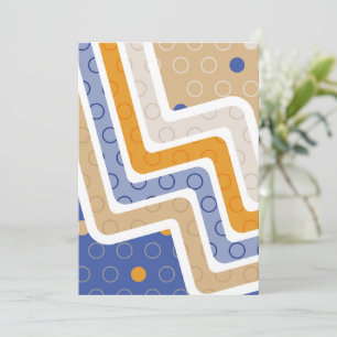 Cartão De Agradecimento Números Geométricos 6