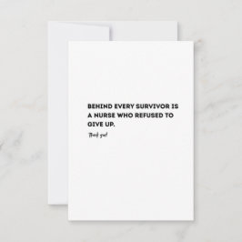 Cartão De Agradecimento Nurse Definition Card – Funny & Heartfelt 