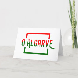 Cartão De Agradecimento O Algarve