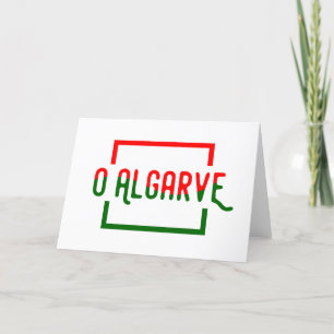 Cartão De Agradecimento O Algarve