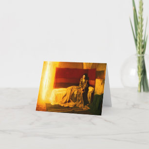 Cartão De Agradecimento O anúncio, 1898, de Henry Ossawa Tanner