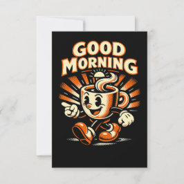 Cartão De Agradecimento O Café da Manhã