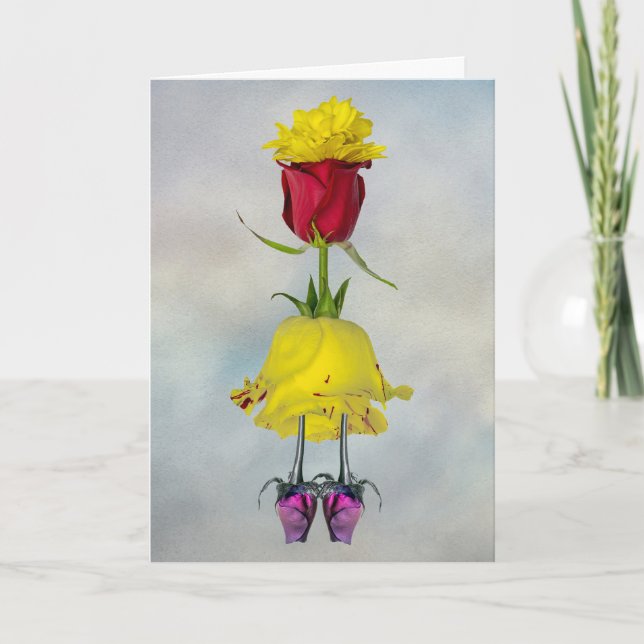 Cartão De Agradecimento O Chapéu da Rosie (Frente)