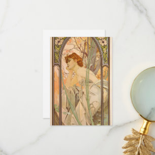 Cartão De Agradecimento O Dia, a Contemplação da Noite, 1899