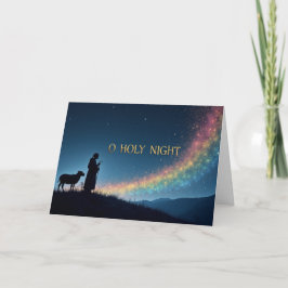 Cartão De Agradecimento O Holy Night – Light of Love