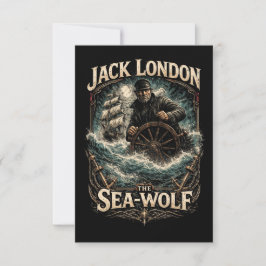 Cartão De Agradecimento O Lobo do Mar