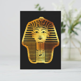 Cartão De Agradecimento O Ouro egípcio Tutankhamun Mask