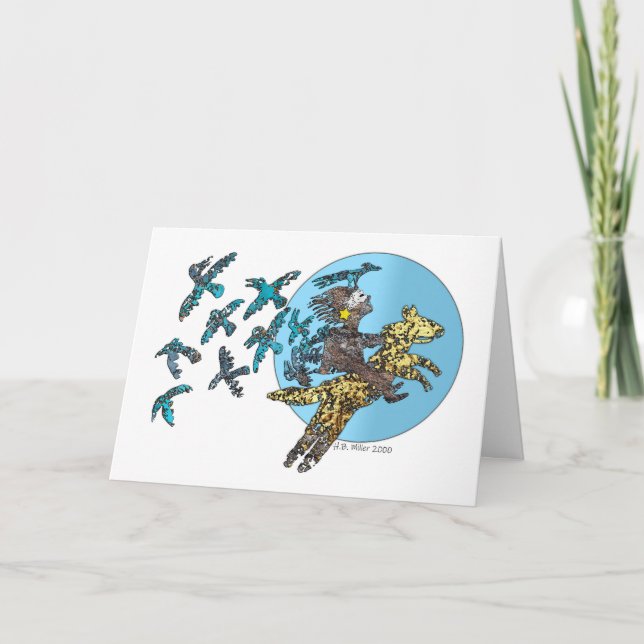 Cartão De Agradecimento O paradoxo de Aristóteles (Frente)